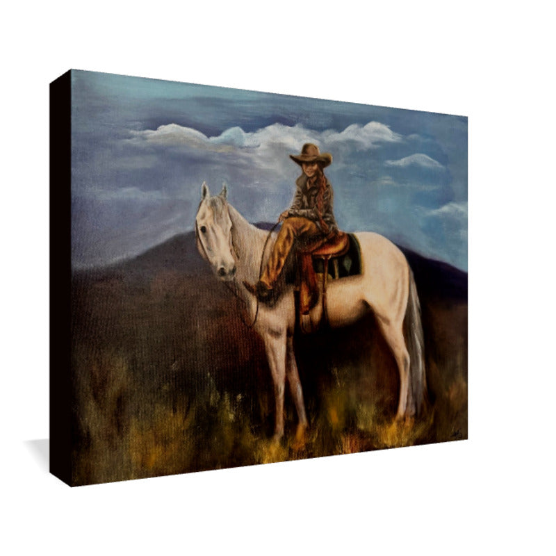 Break in South Pasture Print