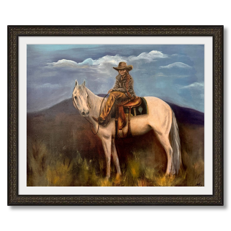 Break in South Pasture Print