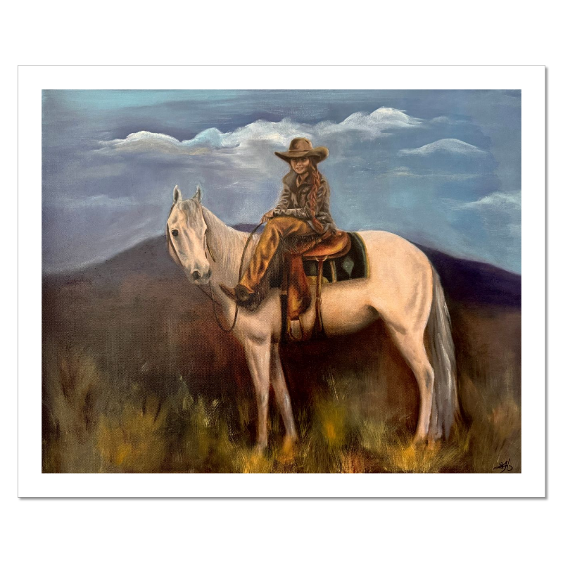 Break in South Pasture Print