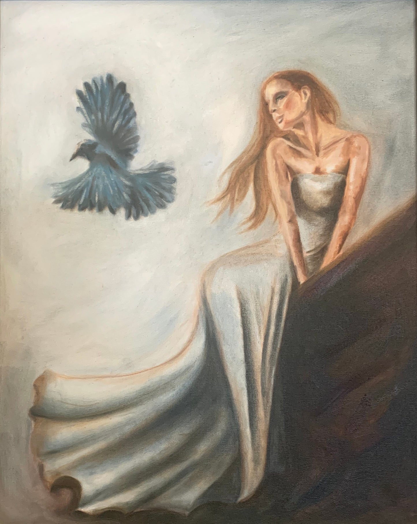 I'll Fly Away Original Oil On Canvas