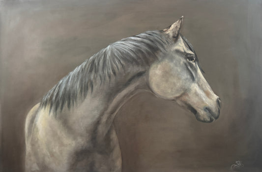 Looking in Winter Print