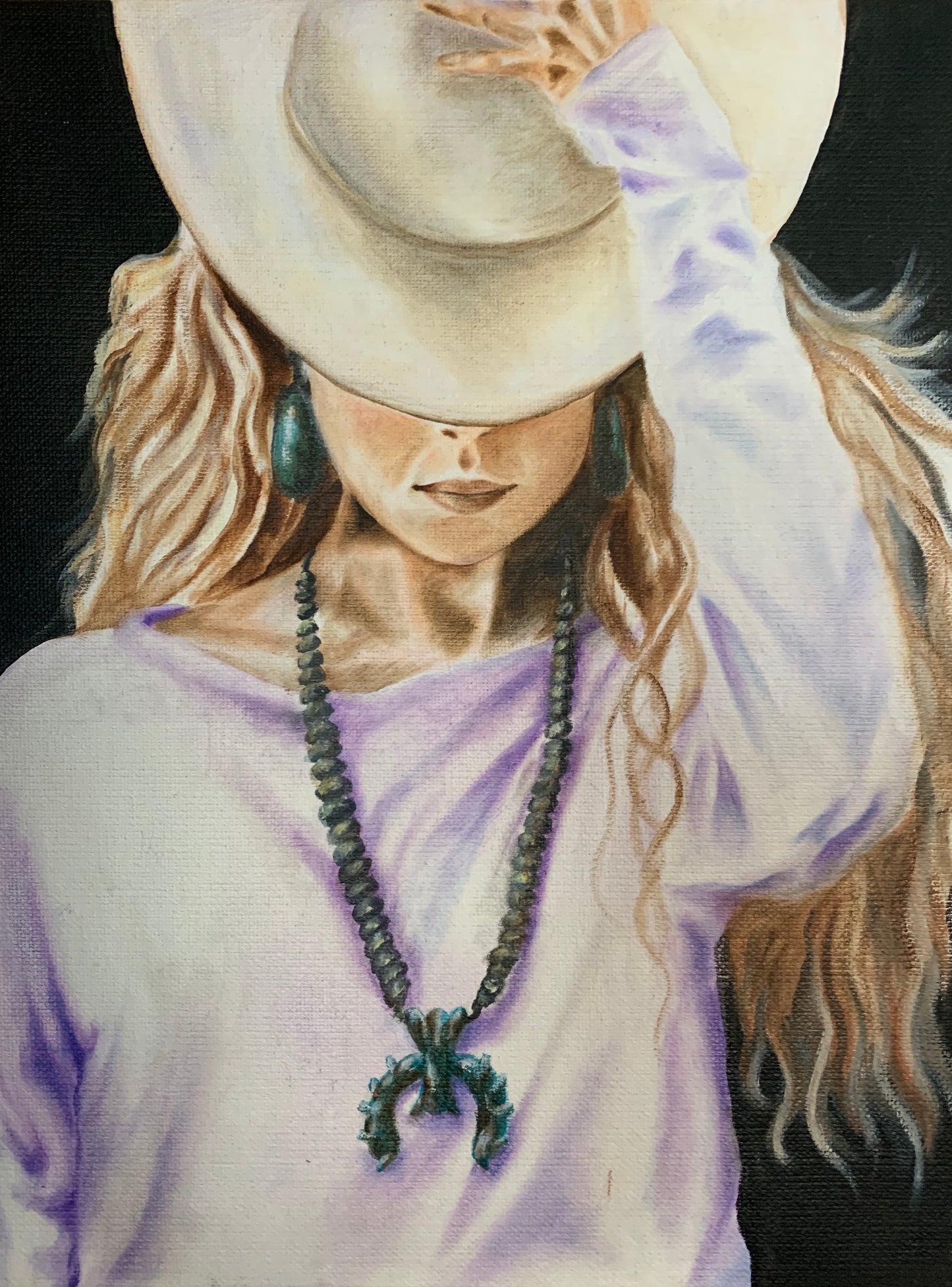Southwest Gal Original Oil on Canvas