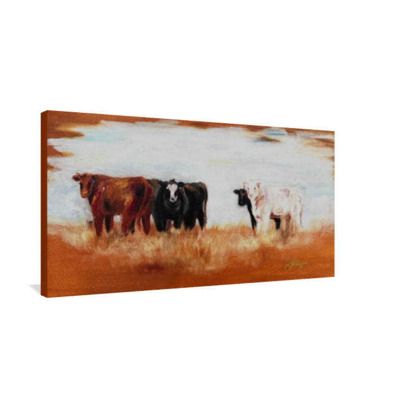Bell Cows Print