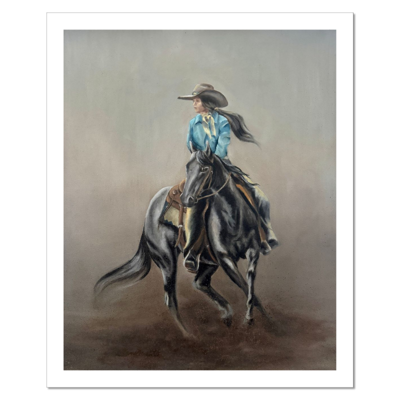 Last Check Westward Print