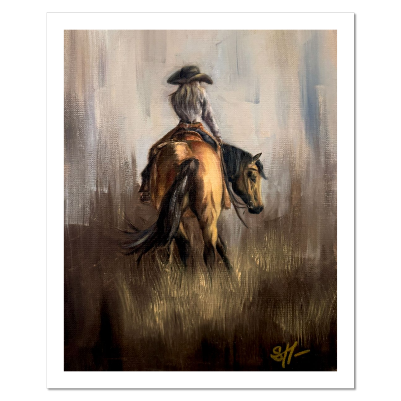 Out at Pasture Print